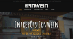 Desktop Screenshot of ernwein.com
